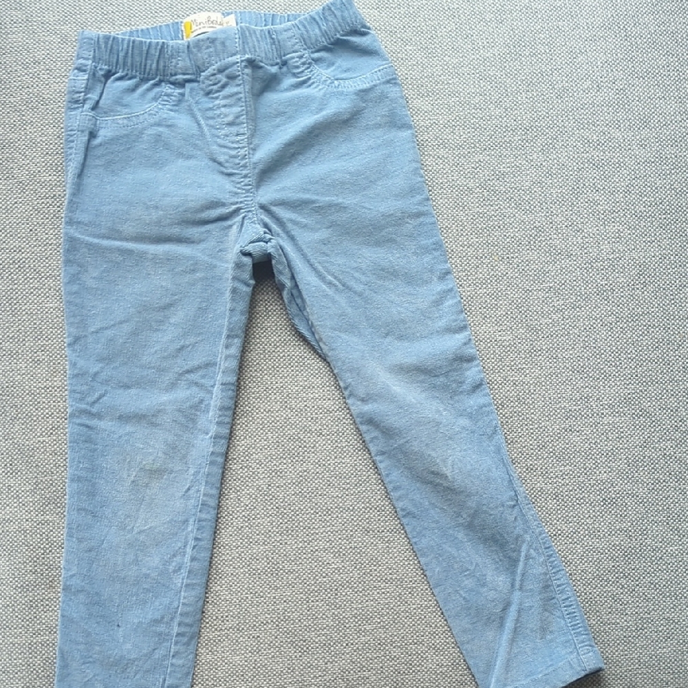 Mini Boden Light Blue Corduroy Pants